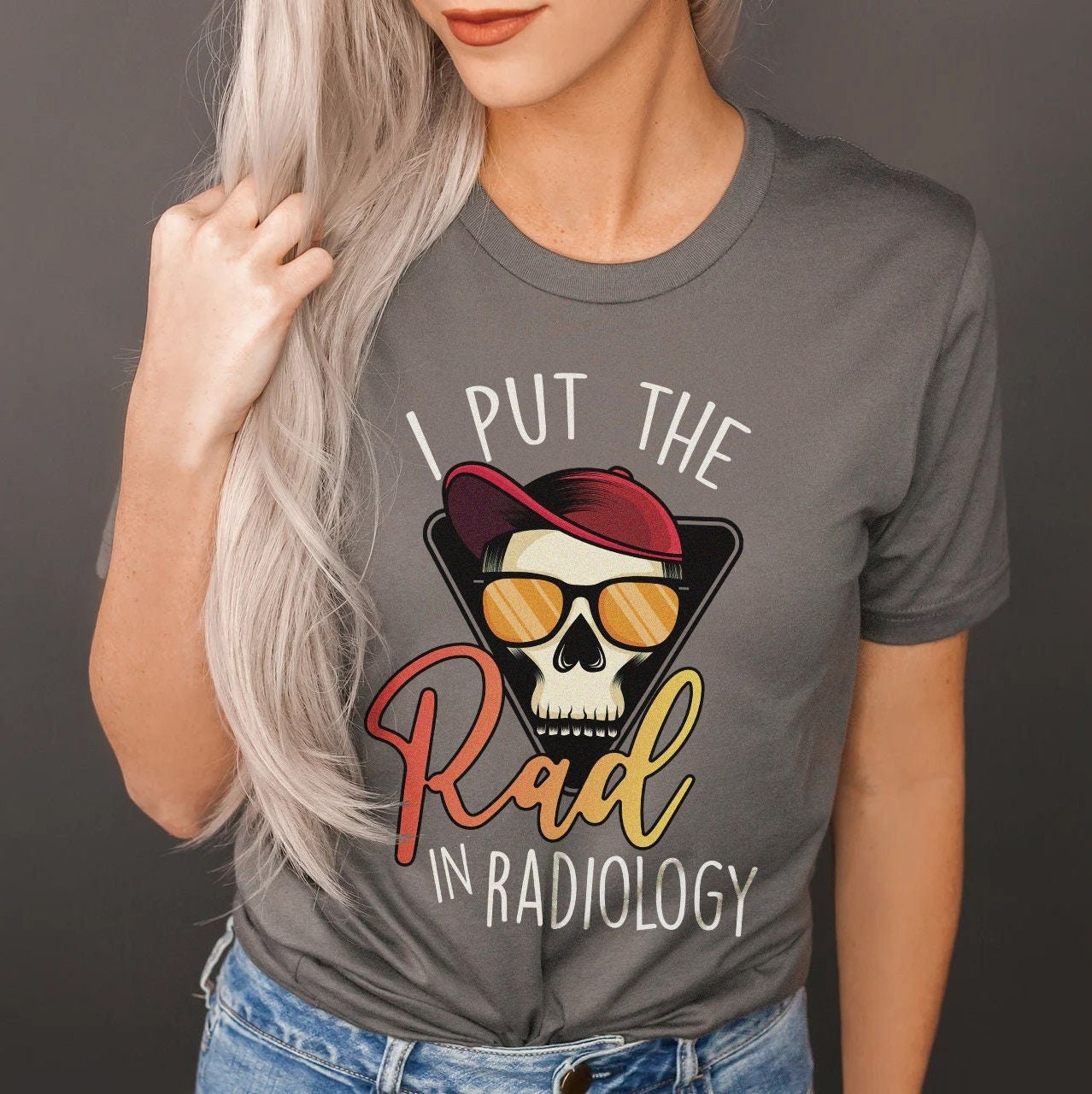 Rad in Radiology – Funny Rad Tech Shirt, Radiologist Tshirt, X-ray Tech Shirt, Radiologist Grad, Radiologist tee, Gift for Radiographer MRI