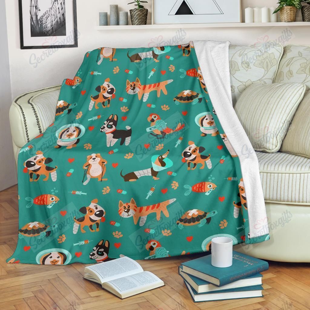 Veterianary Animal Gs-Cl-Ld2310 Fleece Blanket