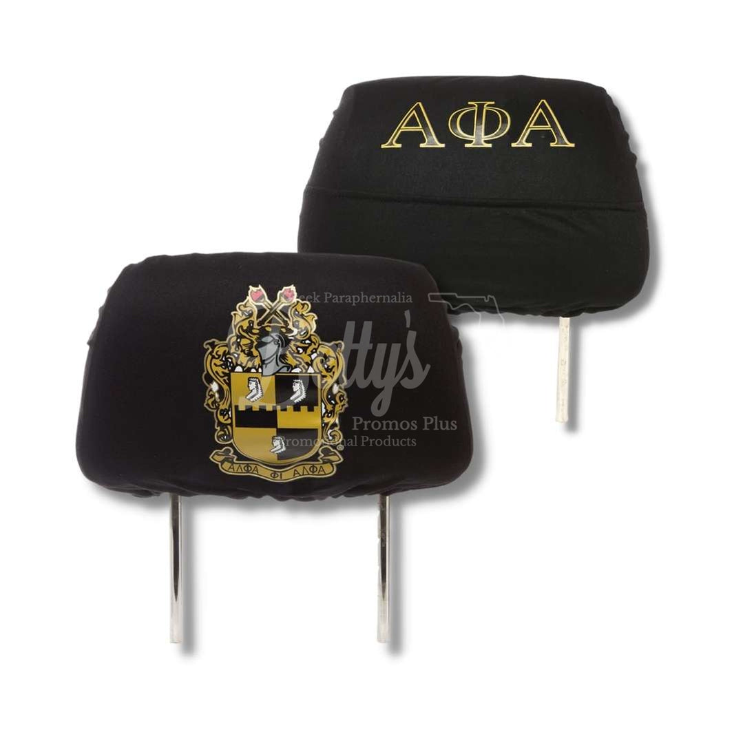 Alpha Phi Alpha Αφα Greek Letters Car Seat Headrest Cover