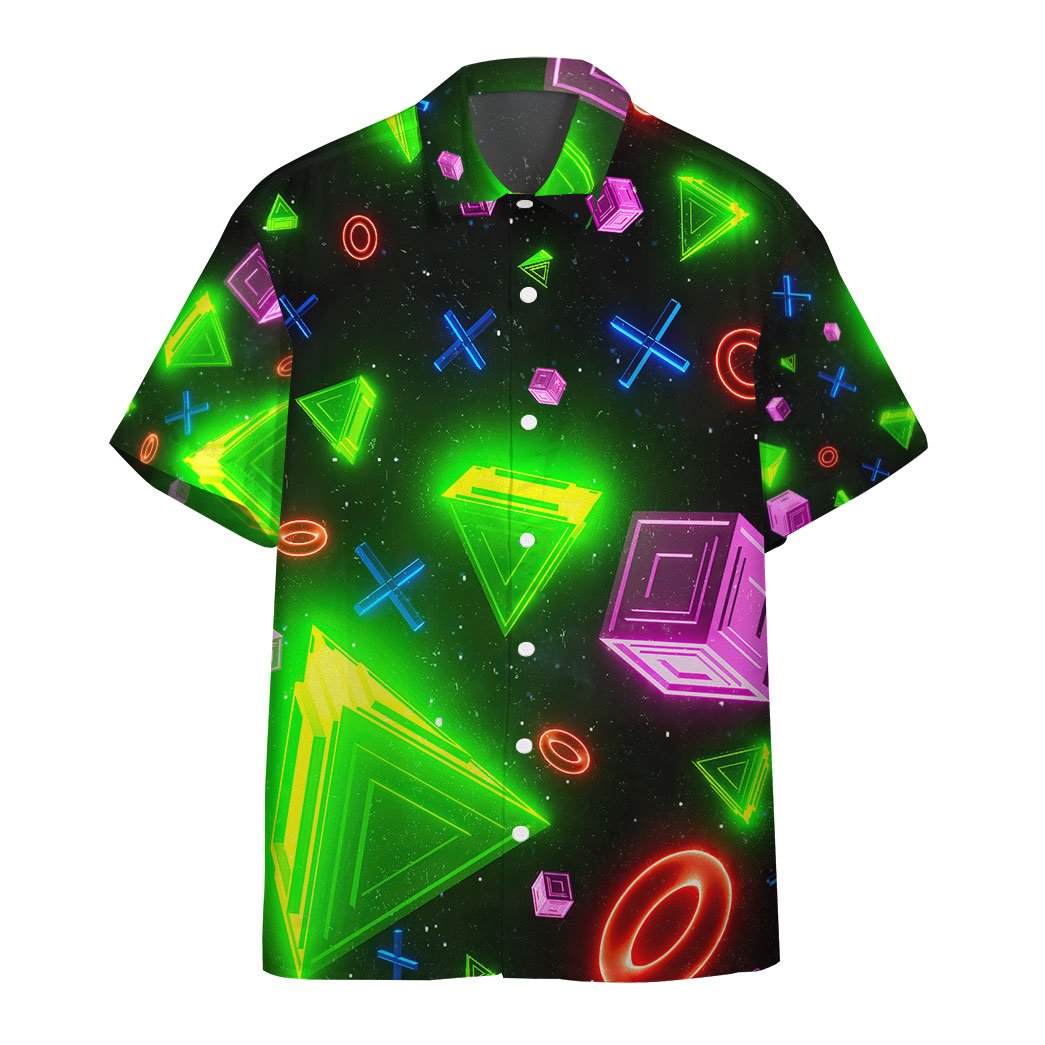 Gearhumans Gearhuman Play Station Custom Hawaiian Shirt Ha11016