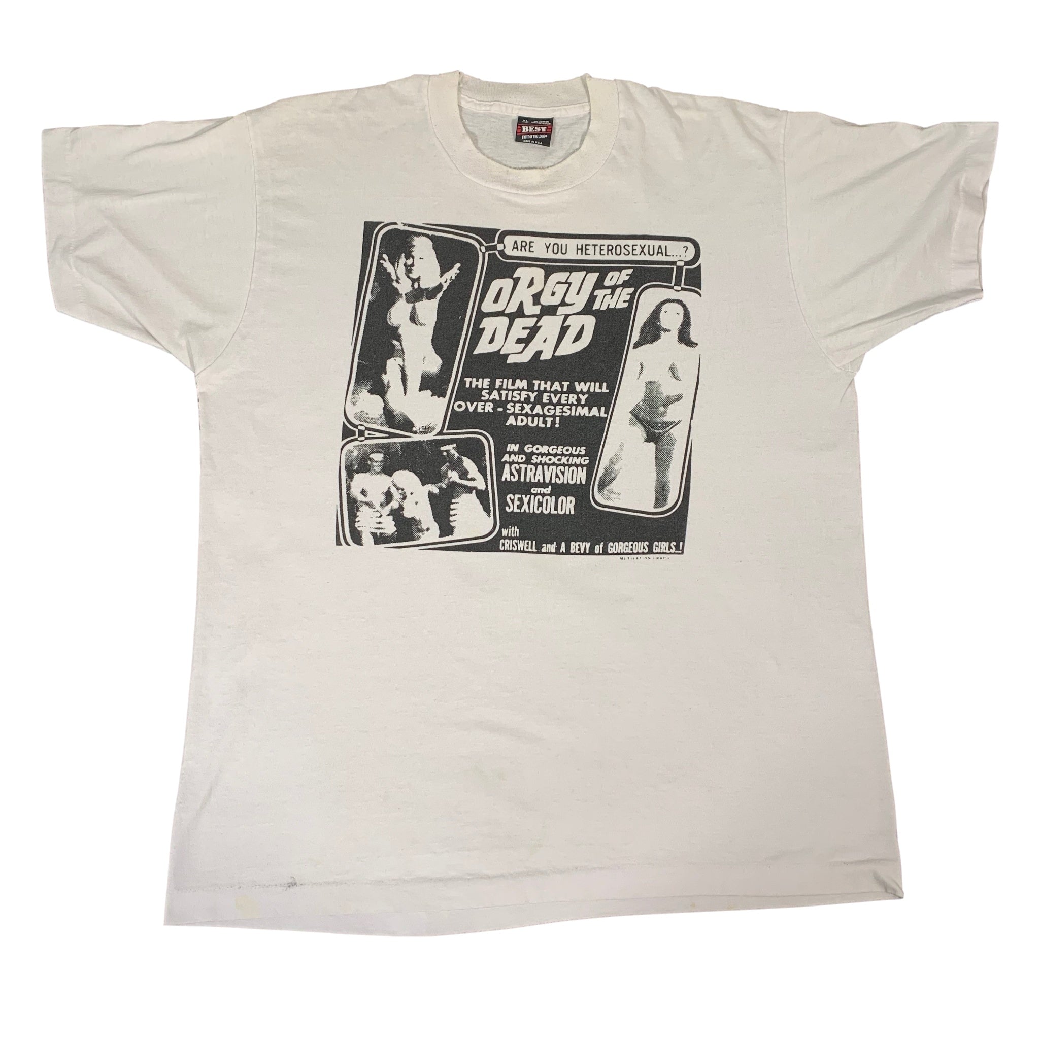 Vintage Orgy Of The Dead “Mutilation Graphics” T-Shirt