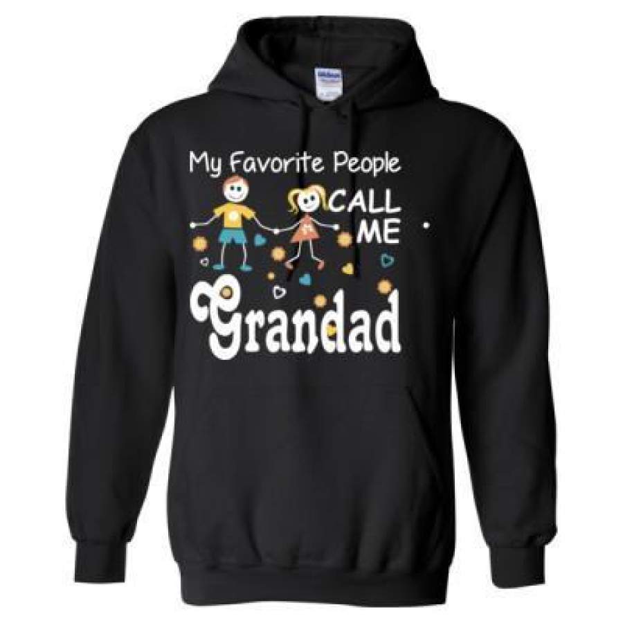 AGR My Favorite People Call Me Granddad – Heavy Blend™ Hooded Sweatshirt