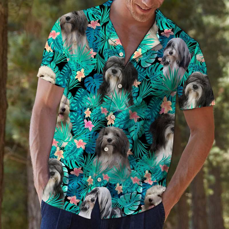 Artsyhomes Tibetan Terrier Tropical Hawaiian Ha37705