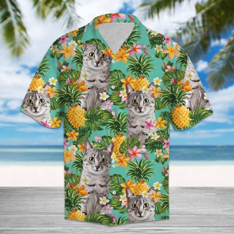 Artsyhomes Tropical Pineapple Egyptian Mau Hawaiian Ha23745