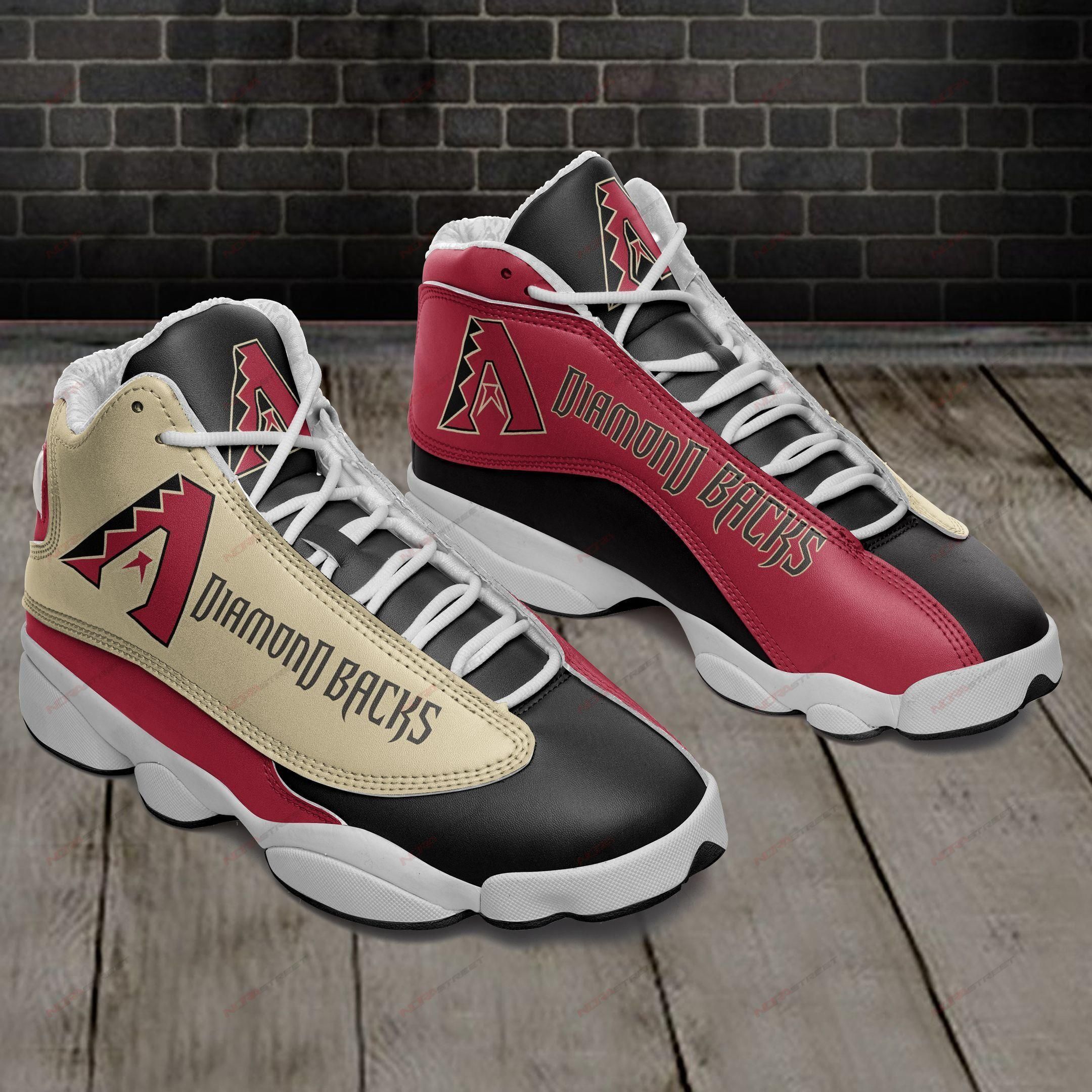 Arizona Diamondbacks Air Jordan 13 Sneakers Sport Shoes Plus Size - Yourtshirtman MLB Collection