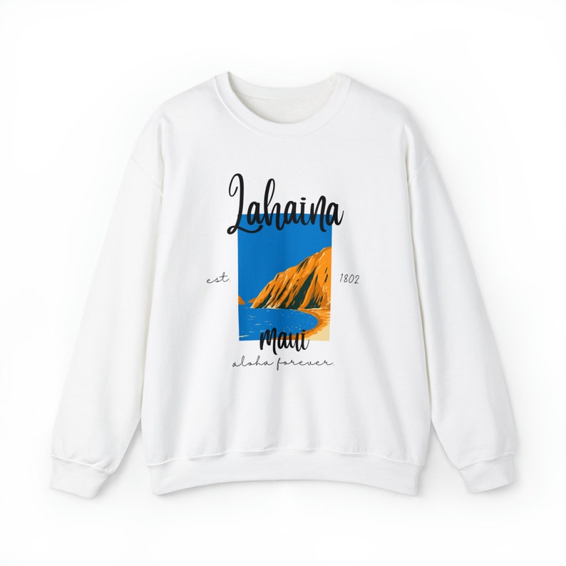 Lahaina Maui Hawaii Sweatshirt, Lahaina Memories, Lahaina Strong, Destination Shirt, City Shirt, Hawaii Souvenir, Maui Souvenir Sws2070