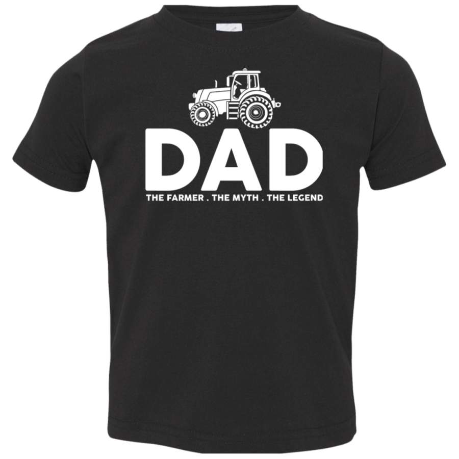 AGR Dad The Farmer The Myth The Legend Fathers Day T-shirt Toddler Jersey T-Shirt