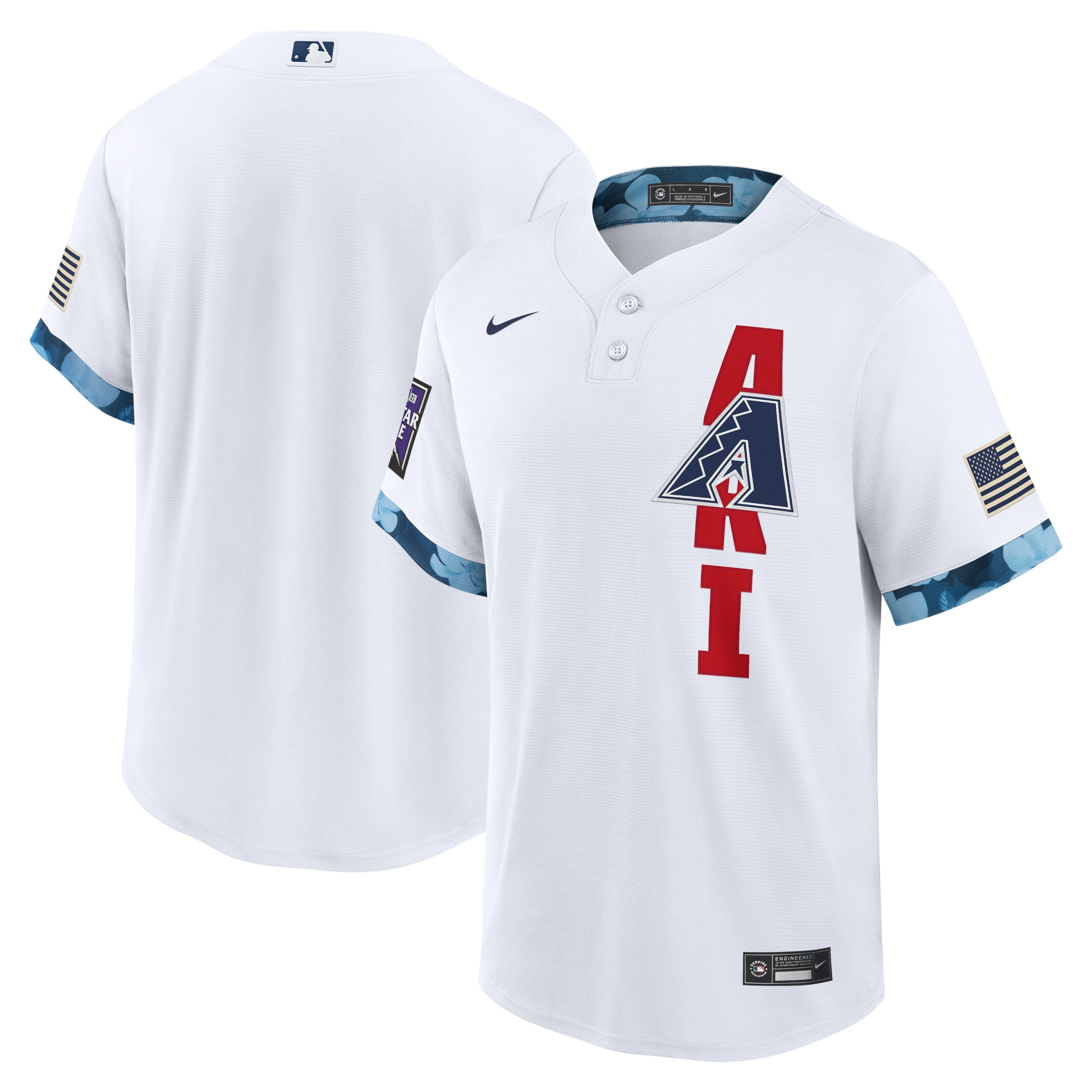 Arizona Diamondbacks 2021 MLB All-star Game Replica Jersey – White