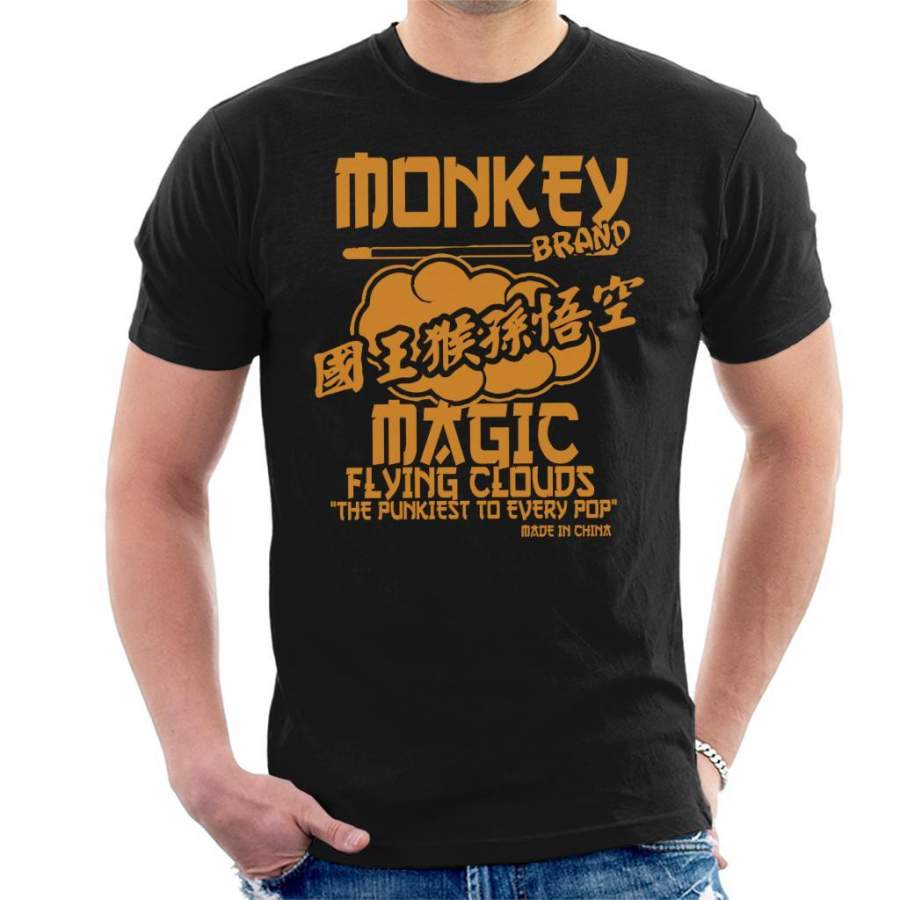 Monkey Magic Flying Clouds The Pukiest To Every Pop Men’s T-Shirt