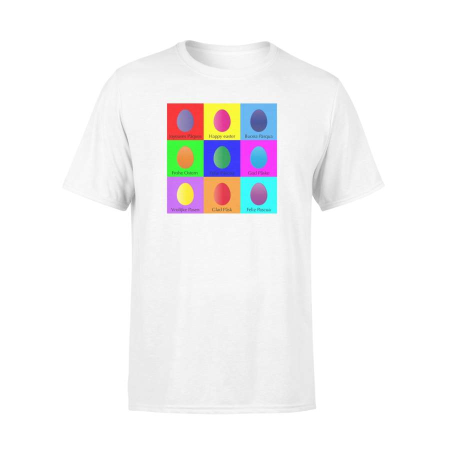 Easter Eggs International Languages Easter Holidays T Shirt