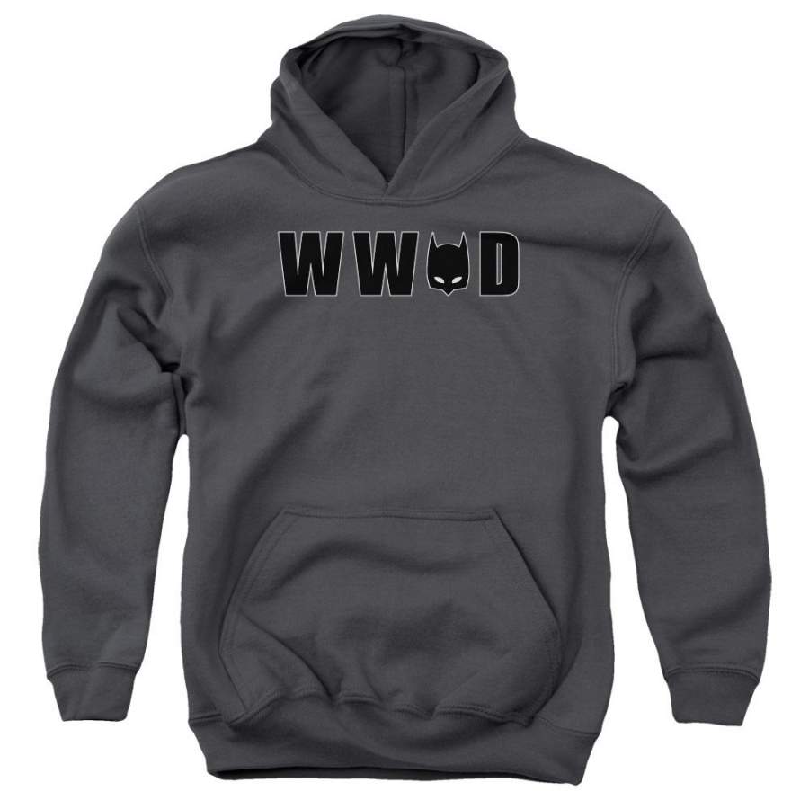 Batman – Wwbd Mask Youth Pull Over Hoodie