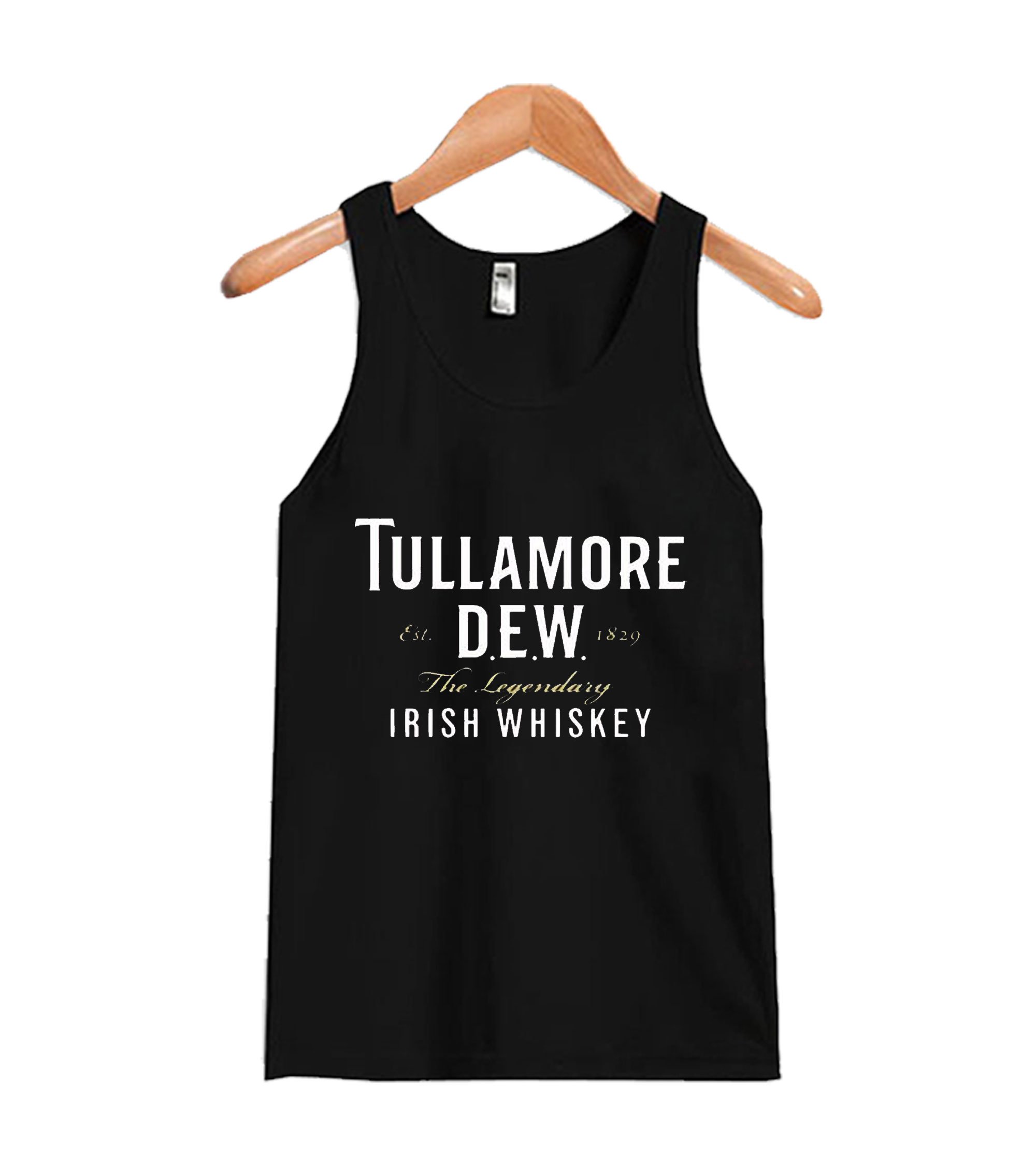 Tullamore Dew Irish Whiskey Distillery Men’s Tank Top T-Shirt