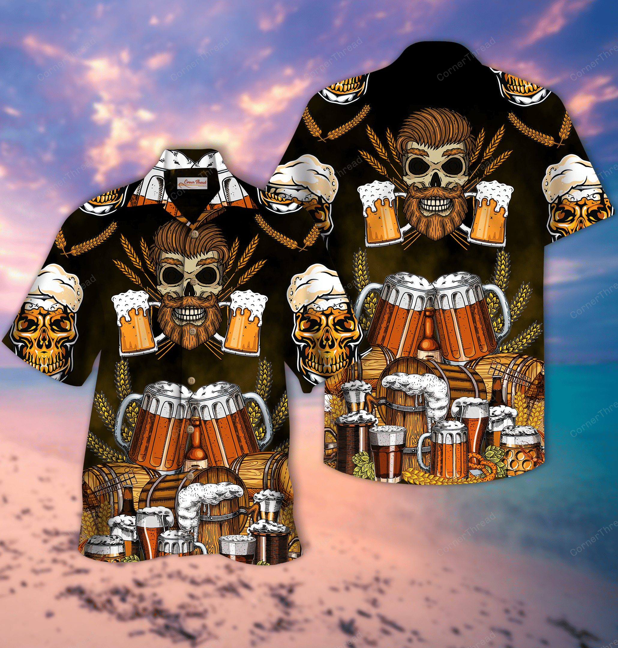 Time To Drink Beer Hawaiian Shirt Ha84685