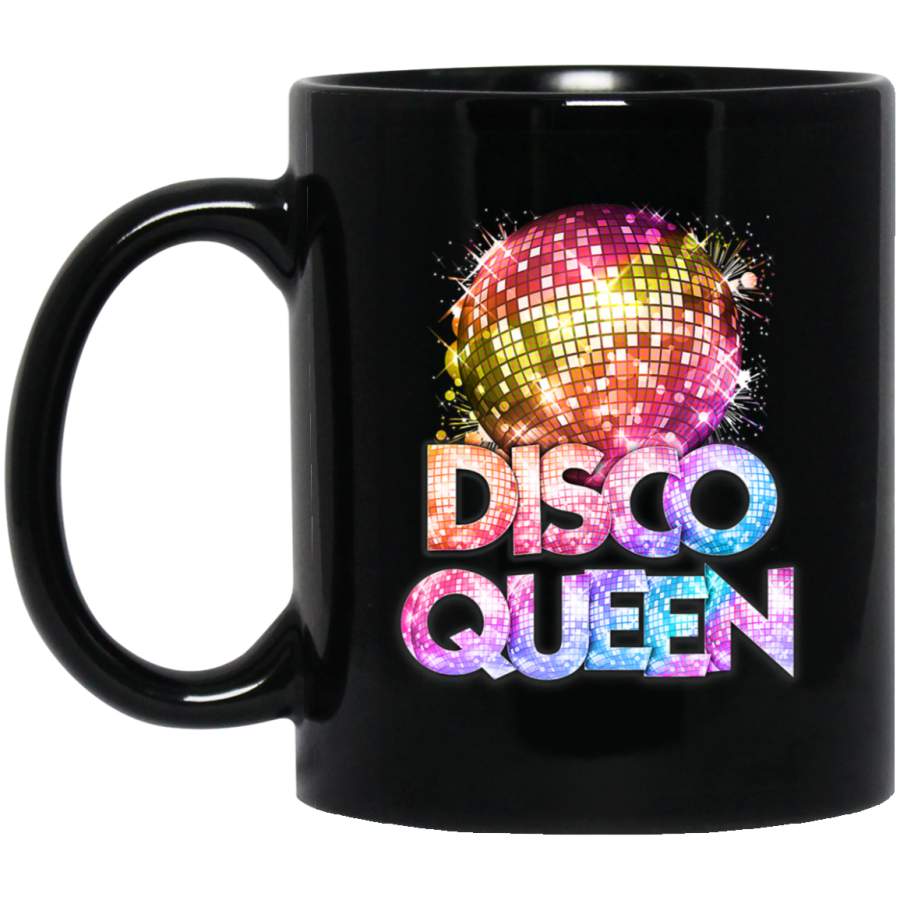 Disco Queen – 70’s Disco Themed Vintage Seventies Costume Coffee Mug