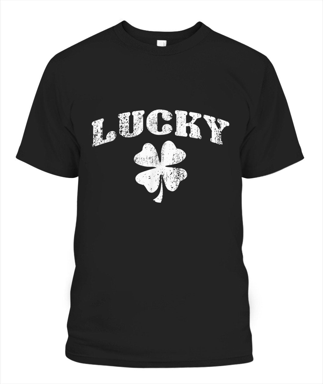 Vintage Style Lucky Clover St Patricks Day Customize Any Ideas, Personalized T-shirt, Hoodie Adult, Kid, Unisex