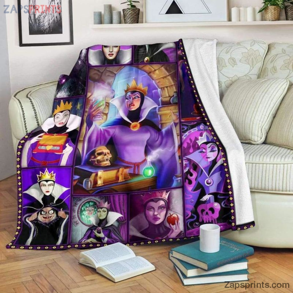 Evil Queen Snow White Blanket