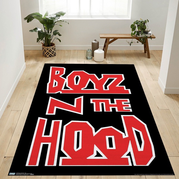 Boyz N The Hood Logo Area Rug For Gift Bedroom Rug Home US Decor