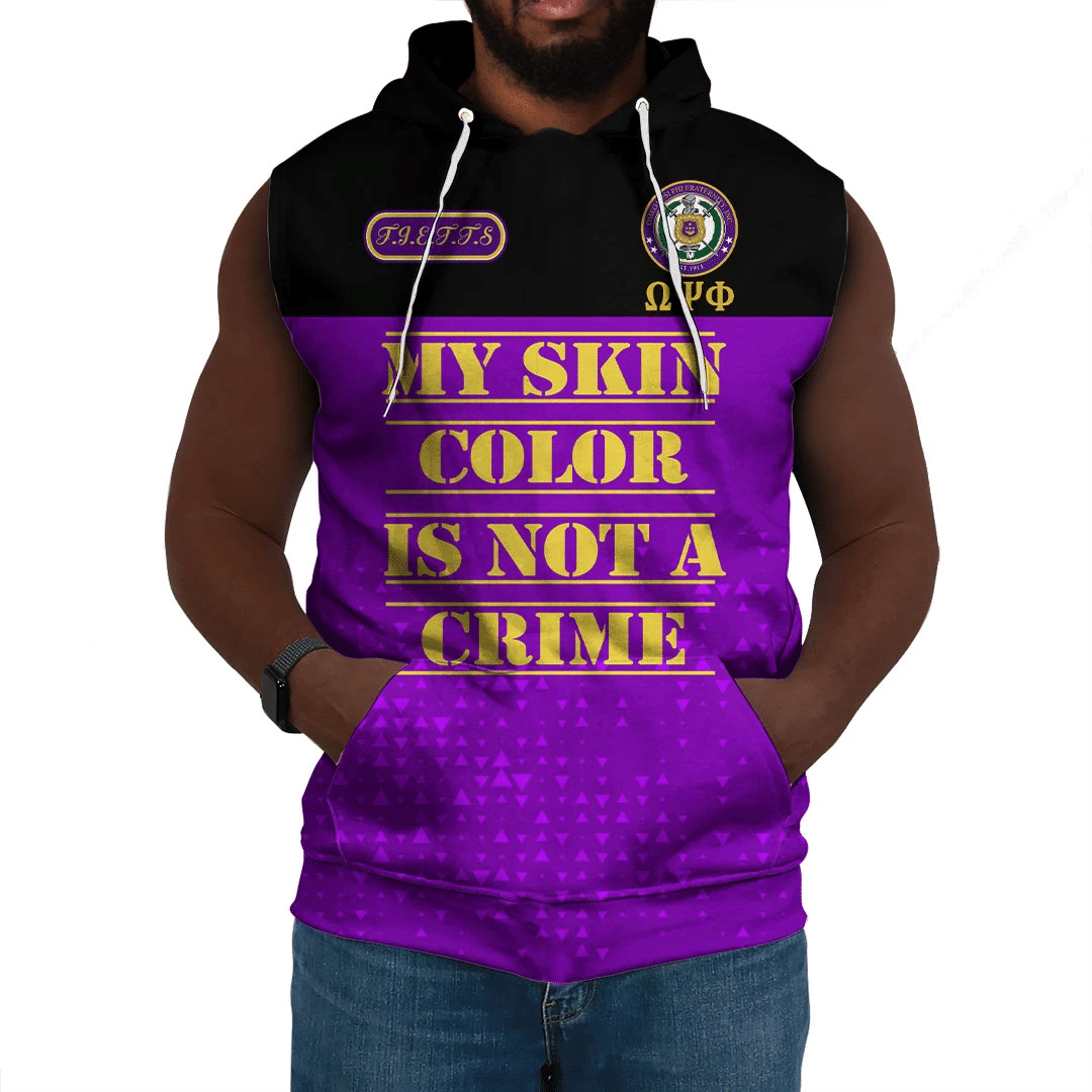 Fraternity Hoodie – Omega Psi Phi Sleeveless Hoodie