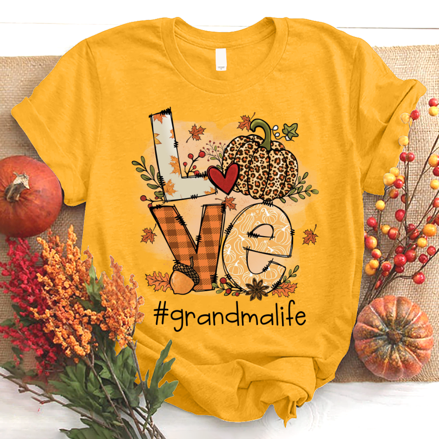 Trend Grandma Life 2022 Autumn T-Shirt