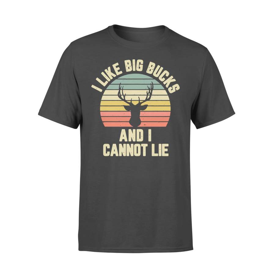 Deer I Like Big Bucks And I Cannot Lie Vintage T-shirt