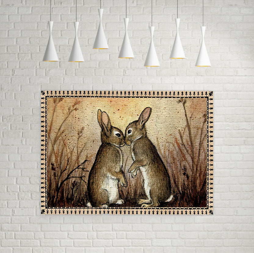 Rabbit Poster Qh131107Pt