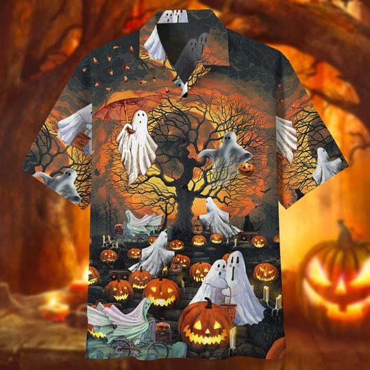 Unique Halloween Night Hawaii Shirts