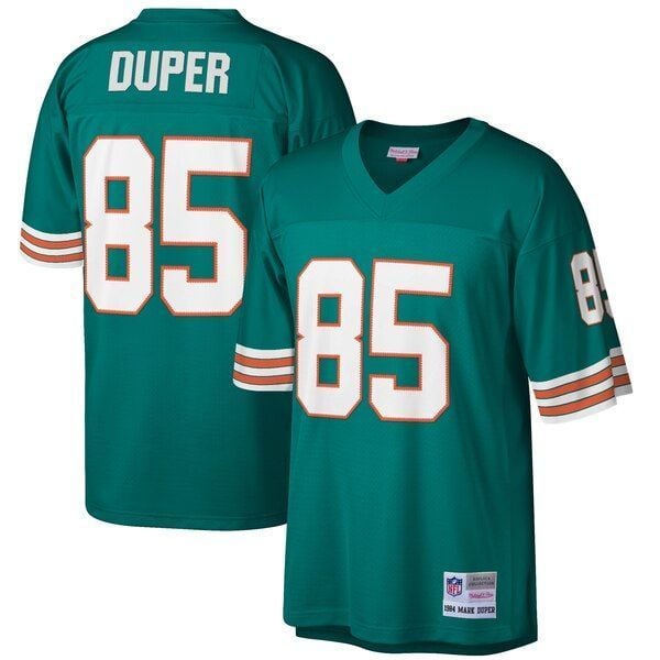 Mark Duper Dolphins Retired Player Jersey Aqua 2019