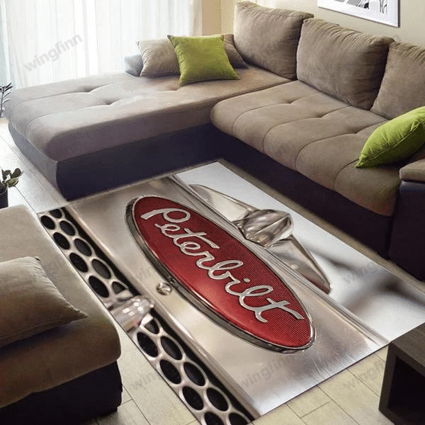 Peterbilt Truck Area Rug 1