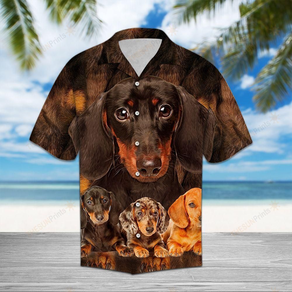 Dachshund Great Hawaiian Shirt Ha58815