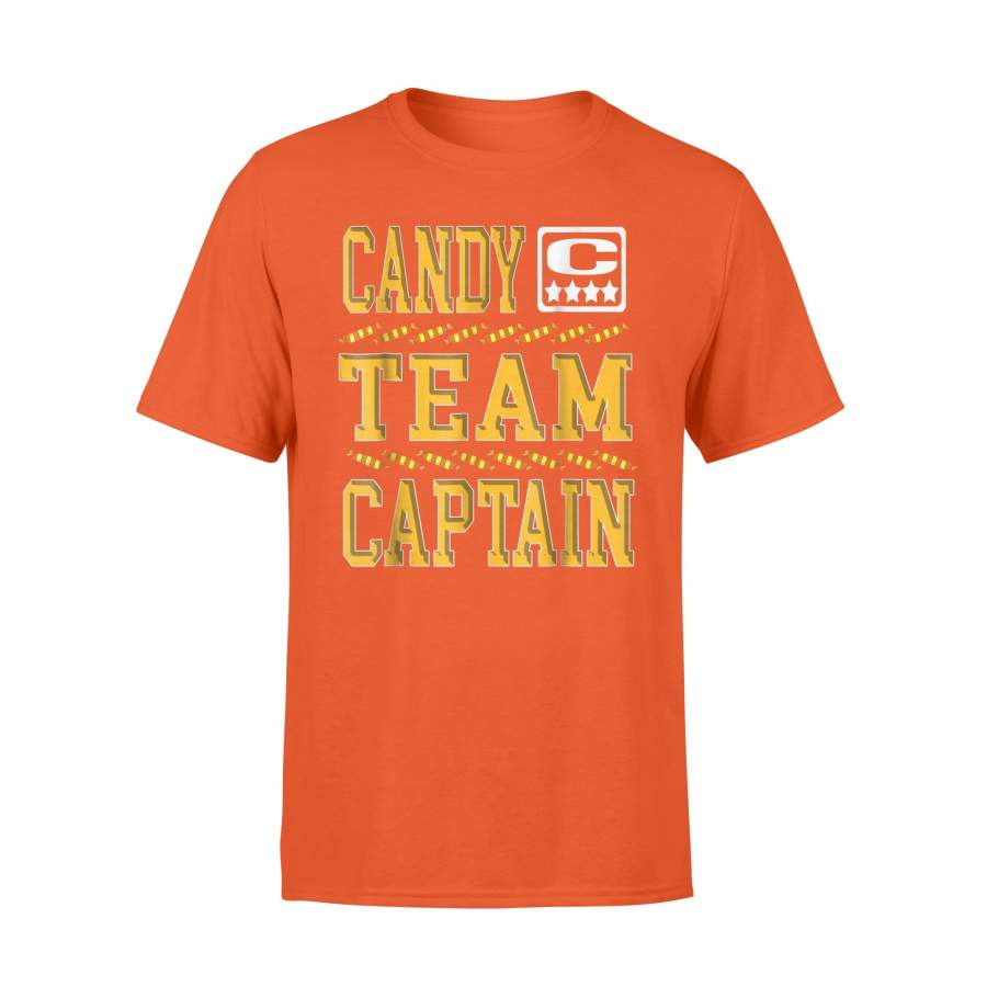 Captain Of Halloween Candy Funny Trick Or Treat T-Shirt