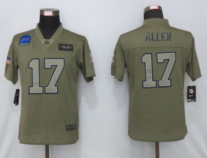 Buffalo Bills Josh Allen #17 NFL 2020 Camo Jersey