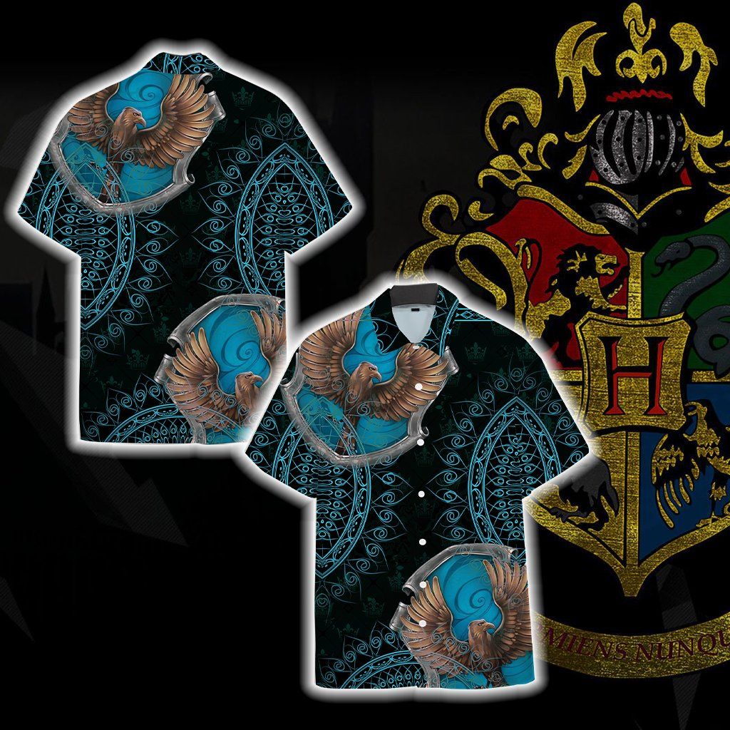 Wise Like A Ravenclaw Harry Potter Unisex Hawaii Shirt Ha47103