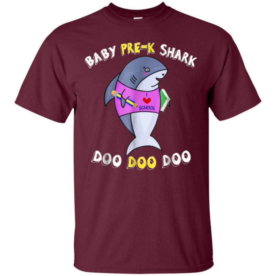 AGR Preschool Shirt  Baby Prek Shark Shirt Doo Doo Doo Jaq T-shirt