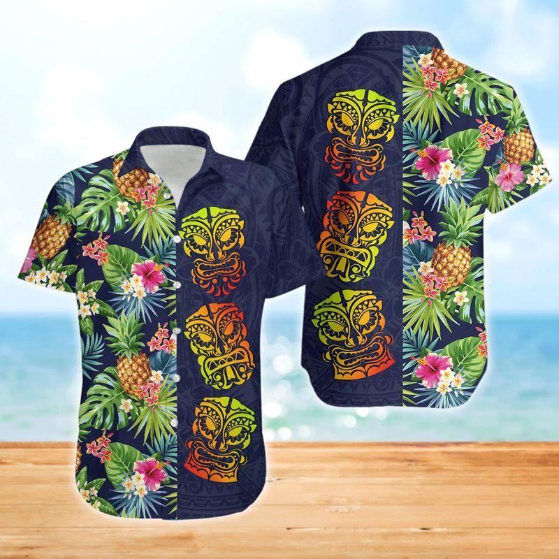 Tropical Polinessian Flower Aloha Hawaii Shirts Unisex Ha73540