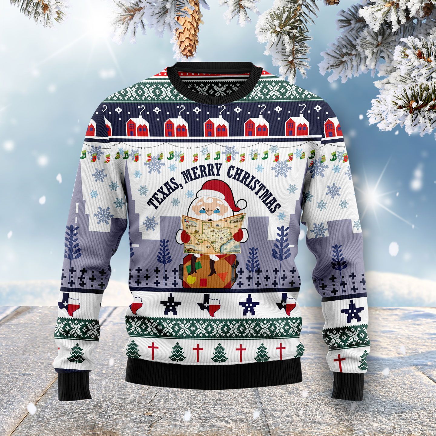 Texas Ugly Christmas Sweater