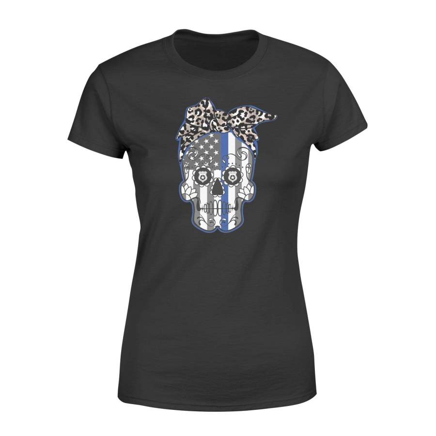 TBL – Sugar Skull Leopard Shirt – Standard Women’s T-shirt – DSAPP