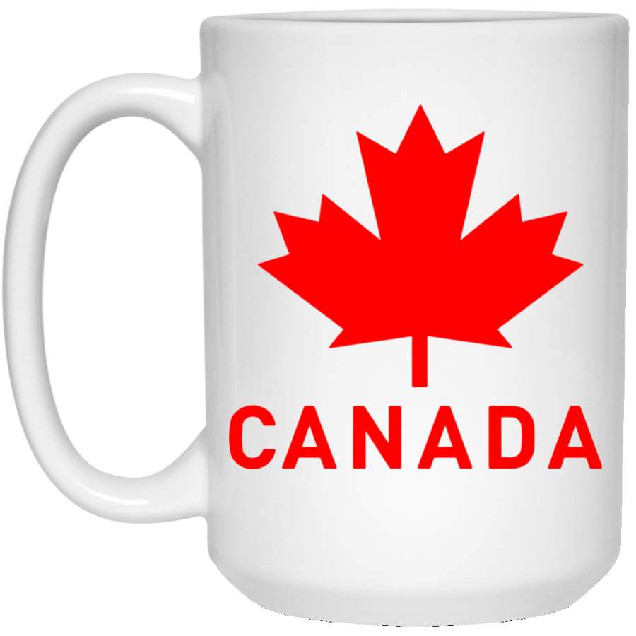 Canada Flag, Vintage Canada Flag Eh Team White Mug