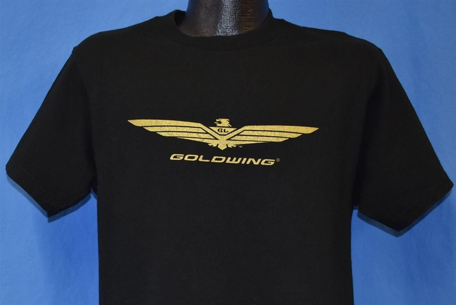 90S Honda Gold Wing Logo Touring Motorcycle Racing Biker Japanese T-Shirt