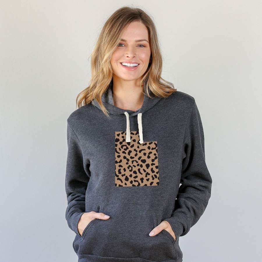 Utah Leopard Pattern Hoodie