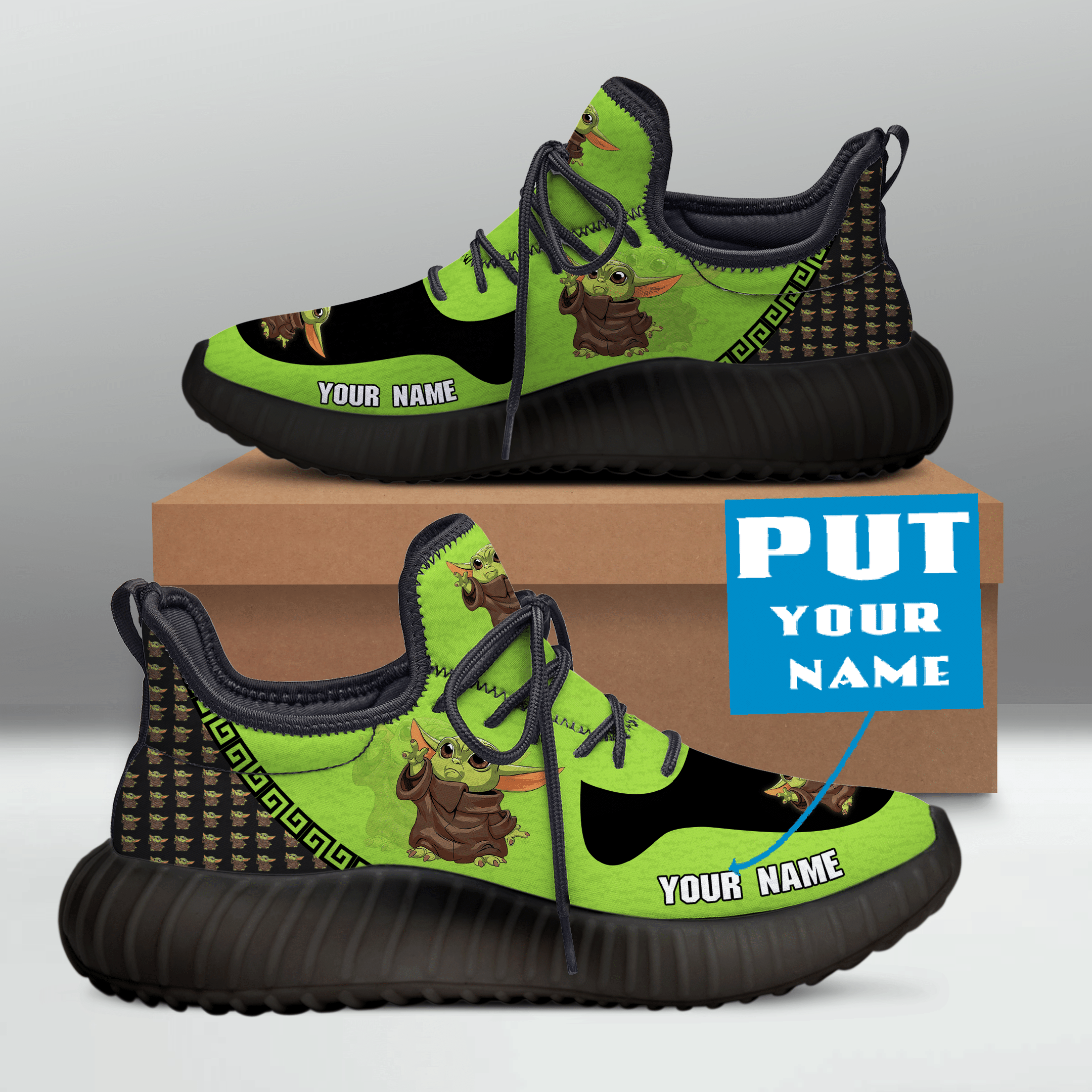 Yoda Custom Name Yz Shoes – V11.1