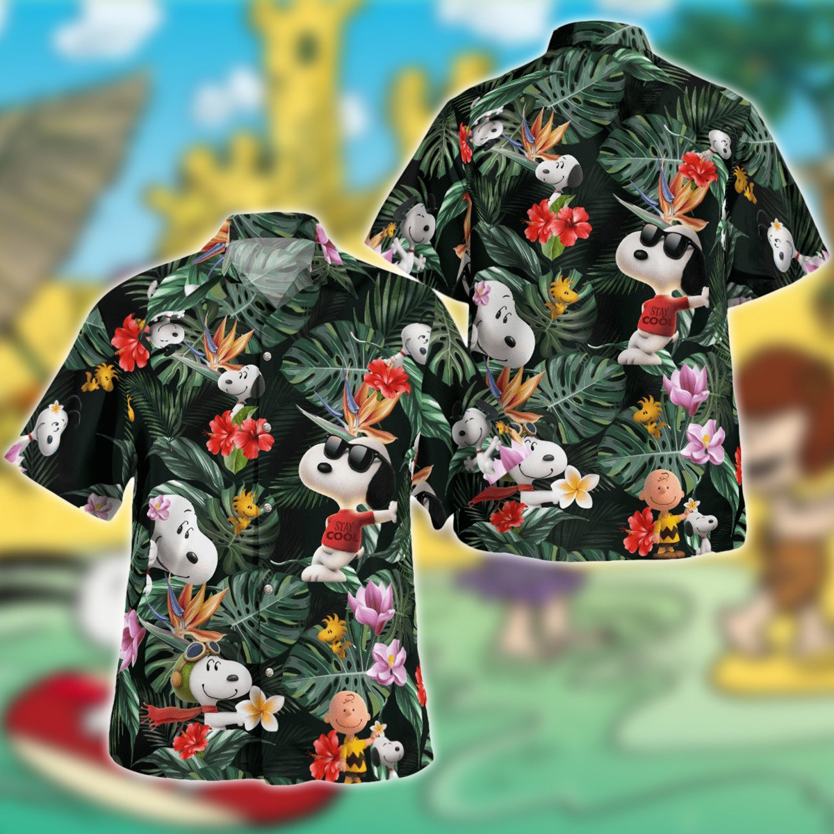 Pn S12 Tropical Hawaii Shirt Beach Short S110804