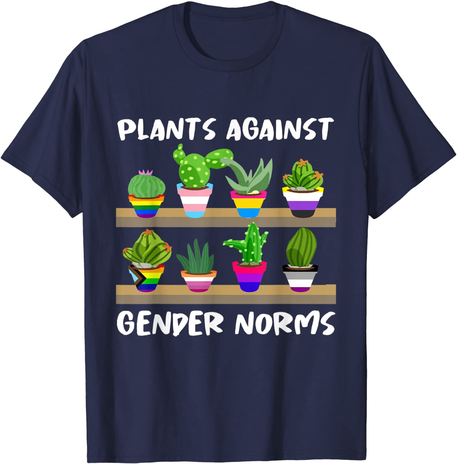 Gardening T Shirt For Pride Month, Plants Against Gender Norms Lgbt Pride Gardener Shirt