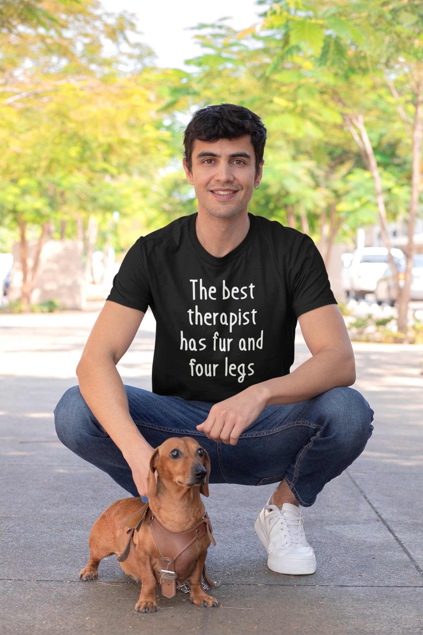 The Best Therapist Has Fur And Four Legs Animal Shirts Dog Lover Shirts Can Lover Shirts Veterinarian Shirt Gifts Animal Cute Shirts