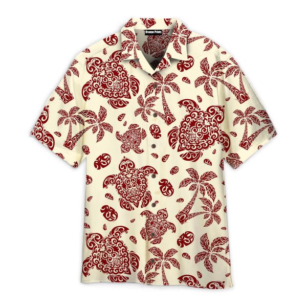 Vintage Hawaiian Turtle Tattoo Shirt For Men Women Ha24969