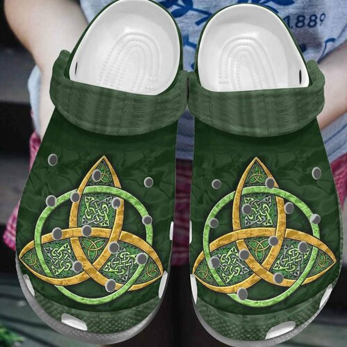 St Patricks Day Irish Celtic Crocband Shoes