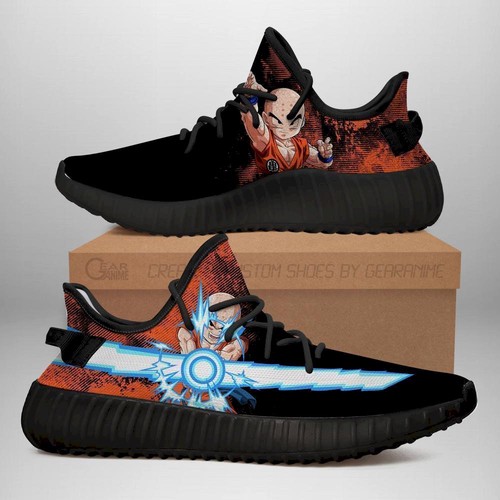 Best Power Skill Krillin Yeezy Shoes Dragon Ball Z Anime Sneakers Fan