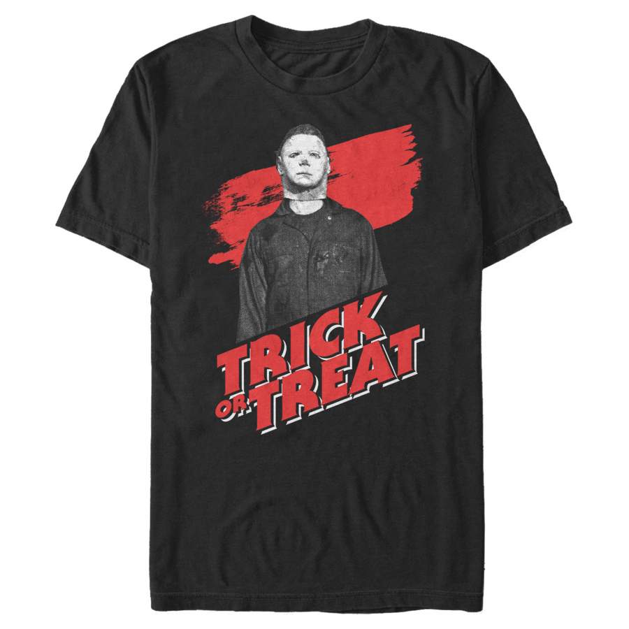 Halloween Men’s II Michael Myers Trick or Treat  T Shirt