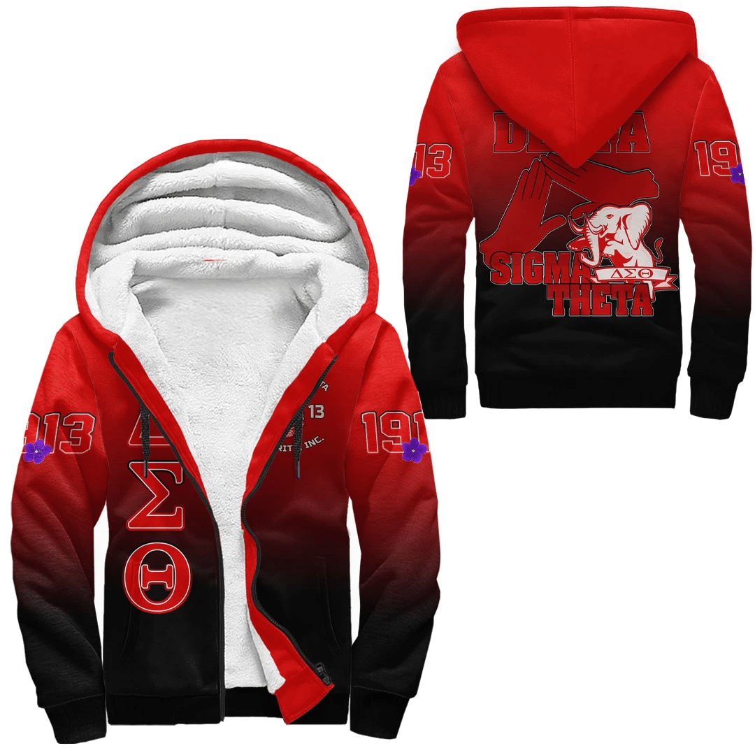 Africa Zone Hoodie – Delta Sigma Theta Sherpa Hoodies A31