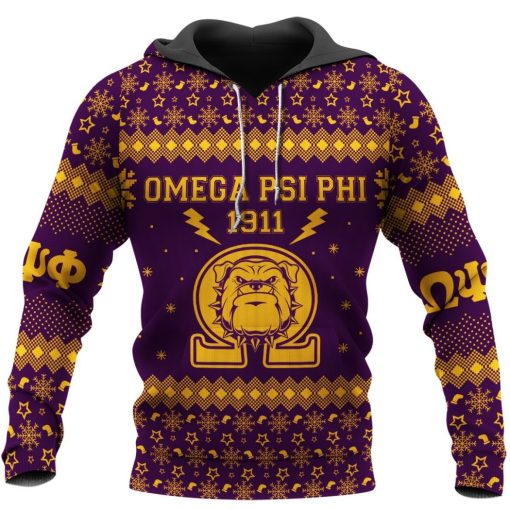 Omega Psi Phi Ugly Christmast All Over Print