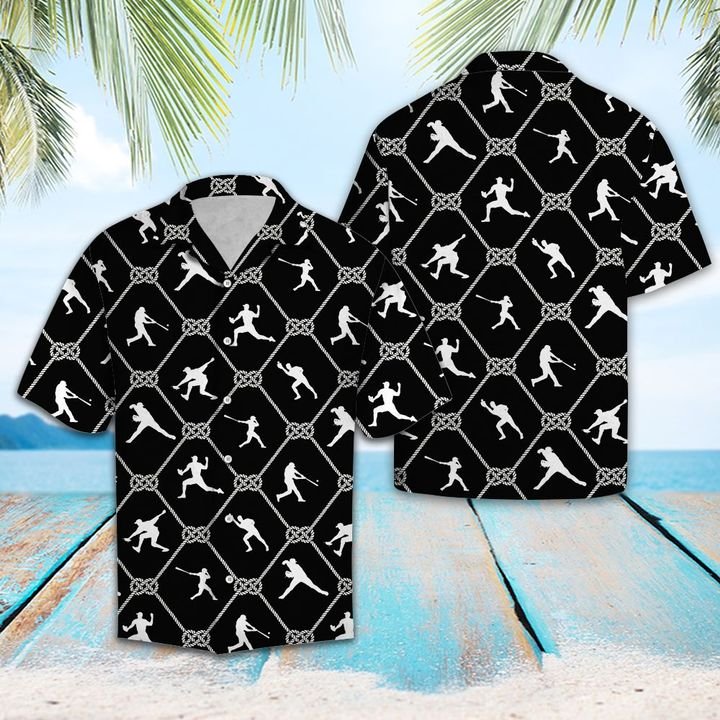 Baseball For Summer Hawaiian Shirt Summer Button Up For Men, Women, Couple